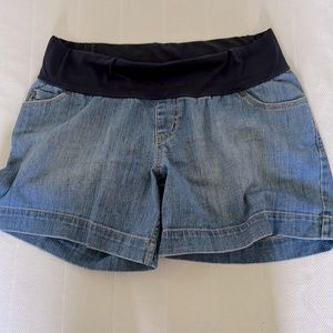 Maternity Jean shorts